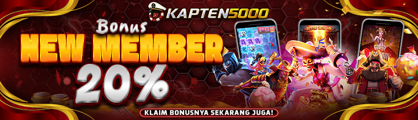 BONUS NEW MEMBER 20% (DI DEPAN)